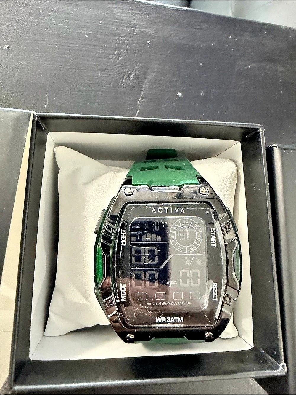 Activa Digital Watch Green NWT